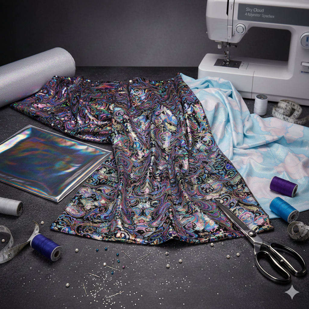 Unlock Your Next Level Cosplay: The Magic of Hologram & Specialty Fabrics at Spandex Palace