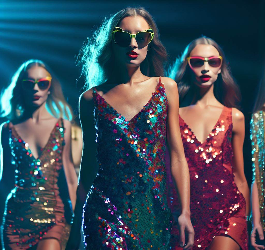 Sparkling Style: Sequin Fabric in Clubwear and Eveningwear