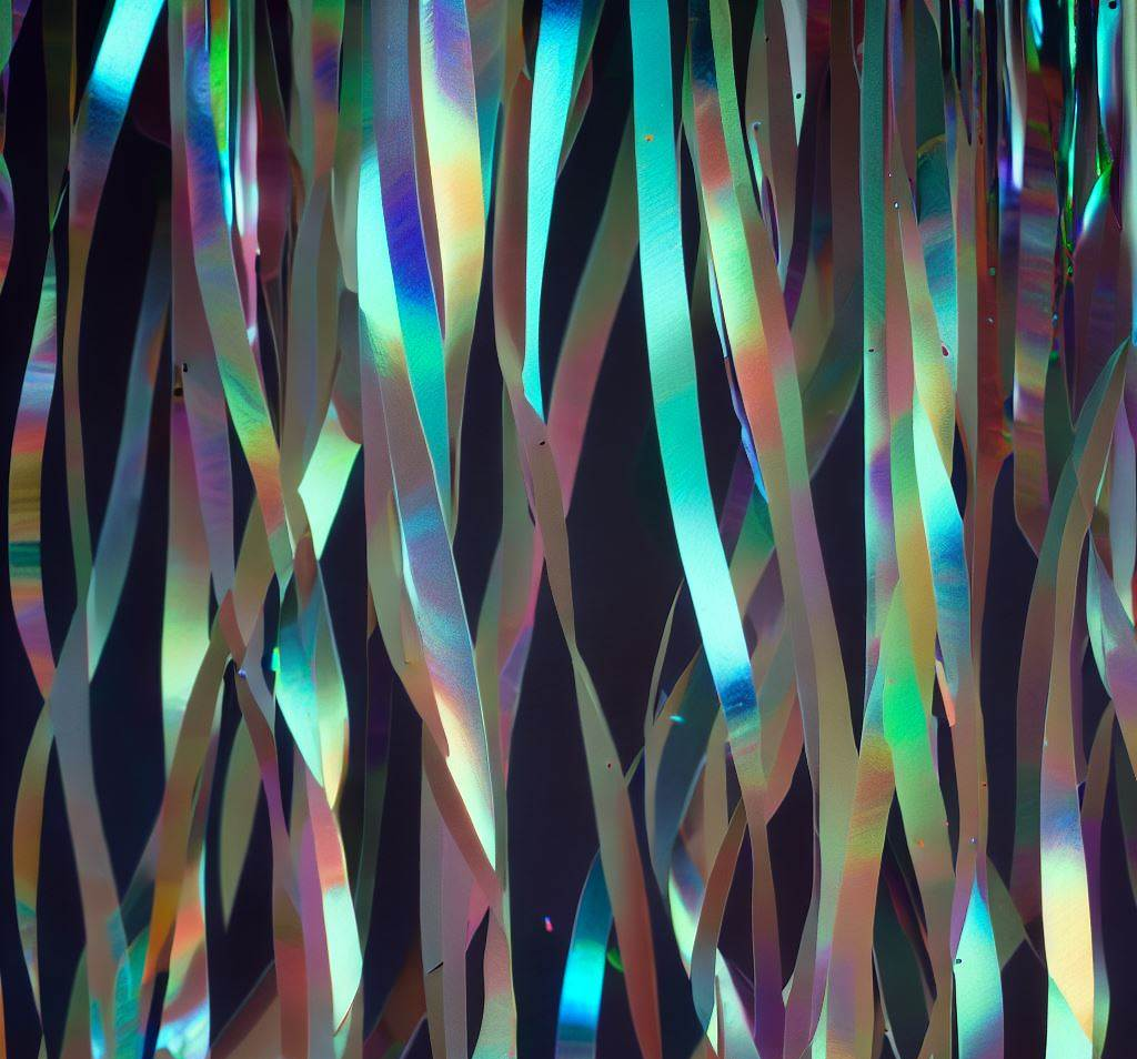 Differentiate Between The Hologram And Foil Fabric