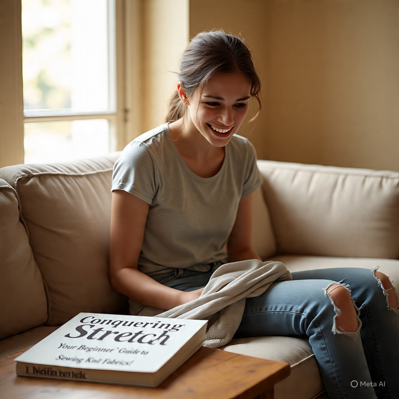 Conquering the Stretch: Your Beginner's Guide to Sewing Knit Fabrics!
