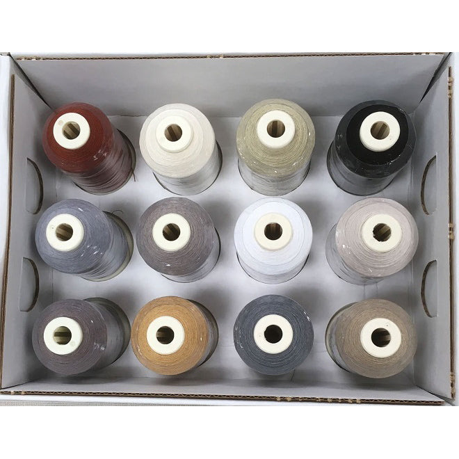 Signature 40 Cotton Thread Gift Pack (12 Colors) (700yds)