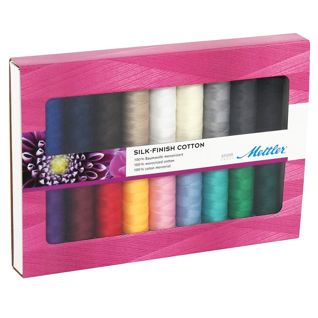Mettler Silk Finish Cotton Thread Pack