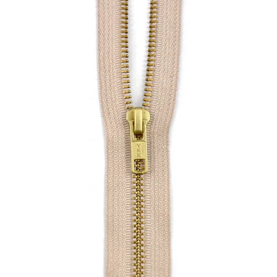 Upholstery Zipper - Beige
