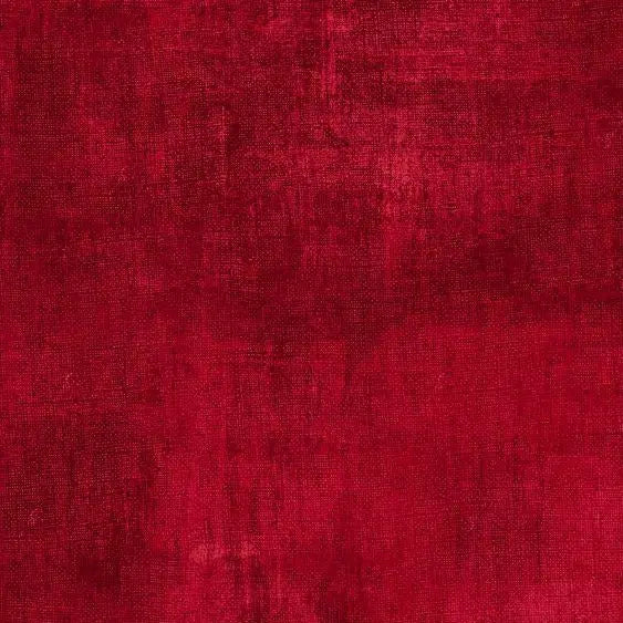 Red Dry Brush Cotton Wideback Fabric Per Yard