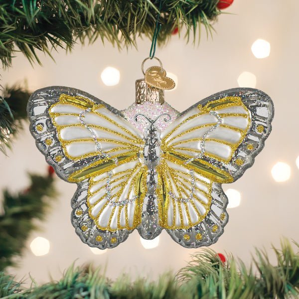 Sterling Butterfly Ornament - Spandex PalaceOld World Christmas