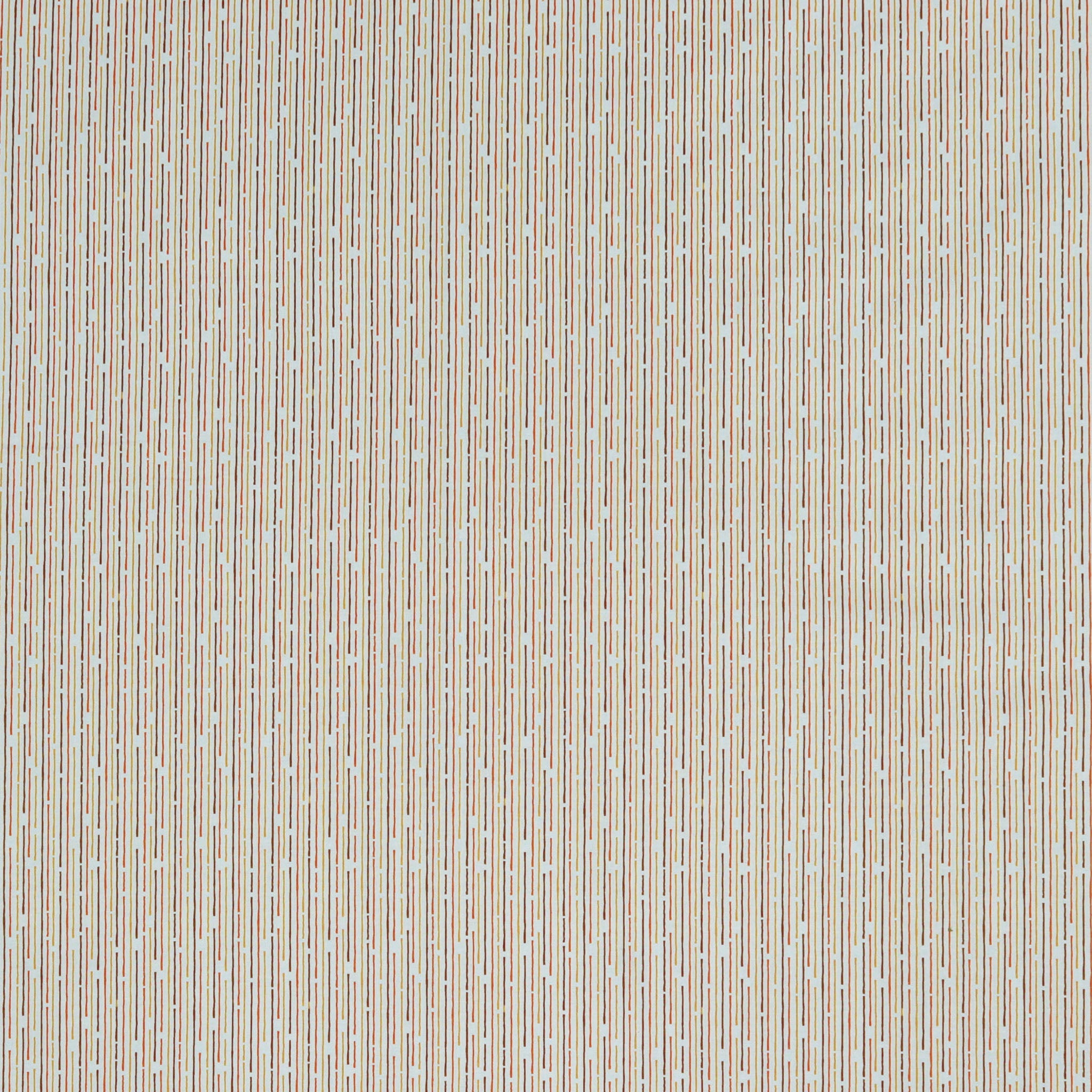 108" Line Up Quilt Backing - Orange Multi