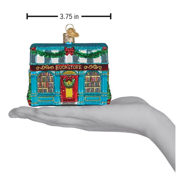 Bookstore Ornament - Spandex PalaceOld World Christmas