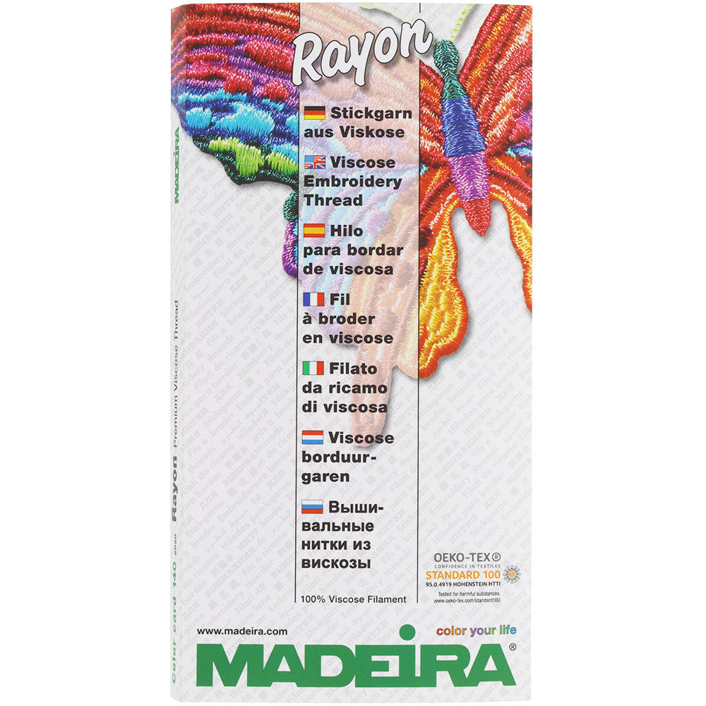 Madeira Rayon Color Card