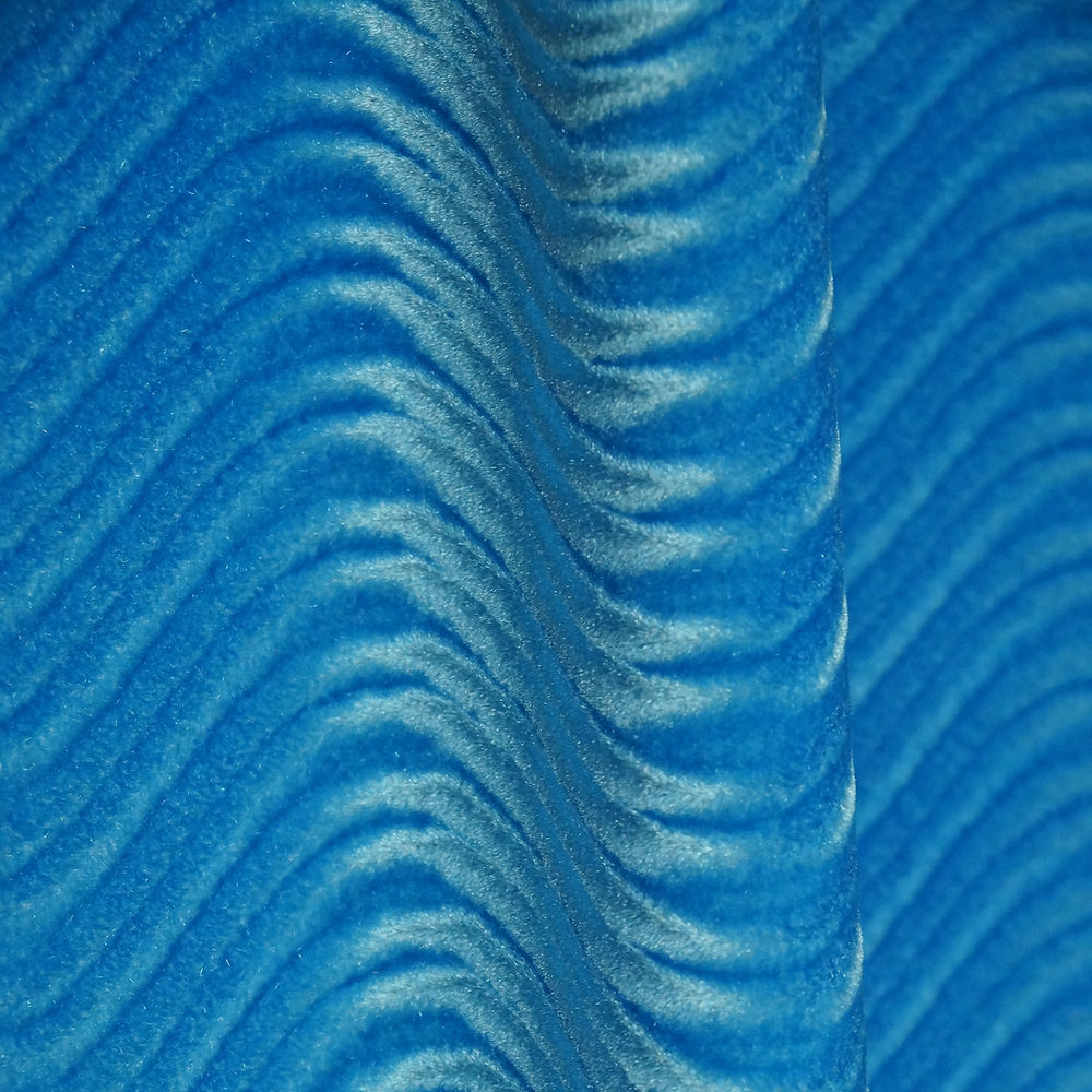 Swirl Velvet Flocking Fabric | Spandex Palace