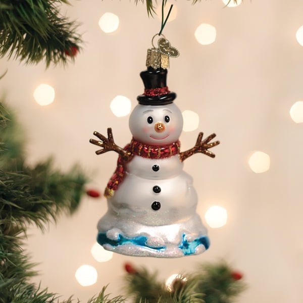 Mr. Melting Snowman Ornament - Spandex PalaceOld World Christmas