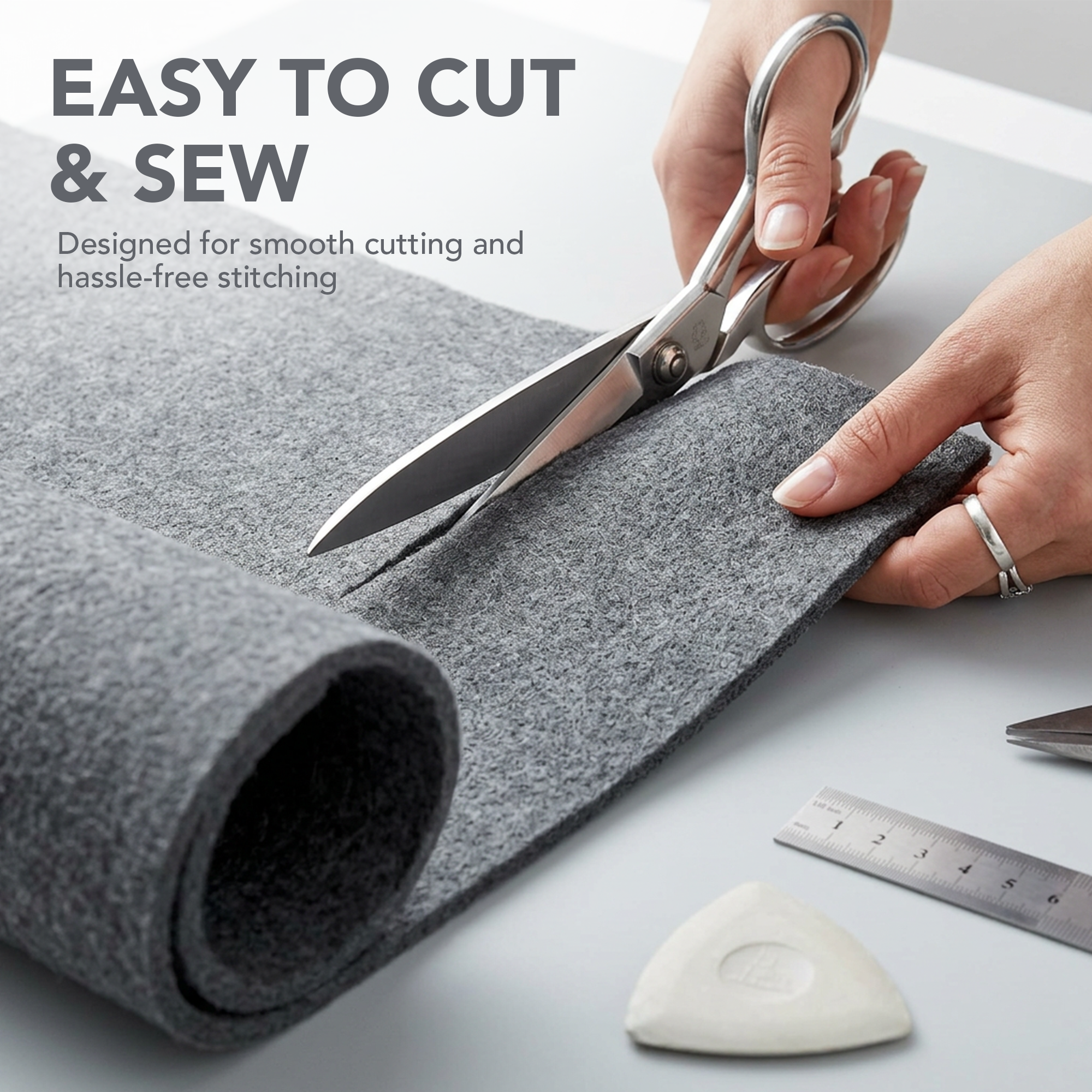 3.2mm Thick Acrylic Felt Fabric – 60" Wide | FabricLA