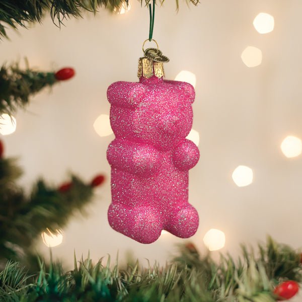 Glistening Jelly Bear Ornament - Spandex PalaceOld World Christmas