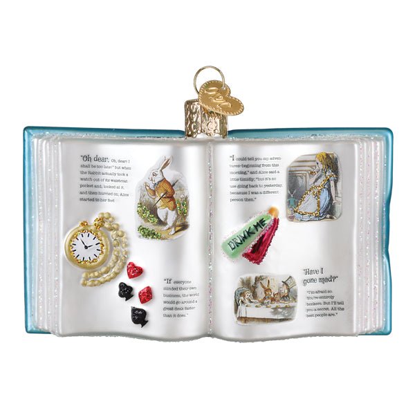 Alice's Adventures In Wonderland Ornament - Spandex PalaceOld World Christmas