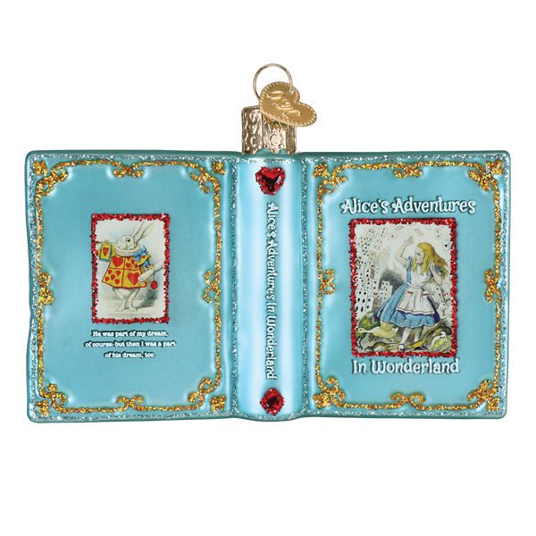 Alice's Adventures In Wonderland Ornament - Spandex PalaceOld World Christmas