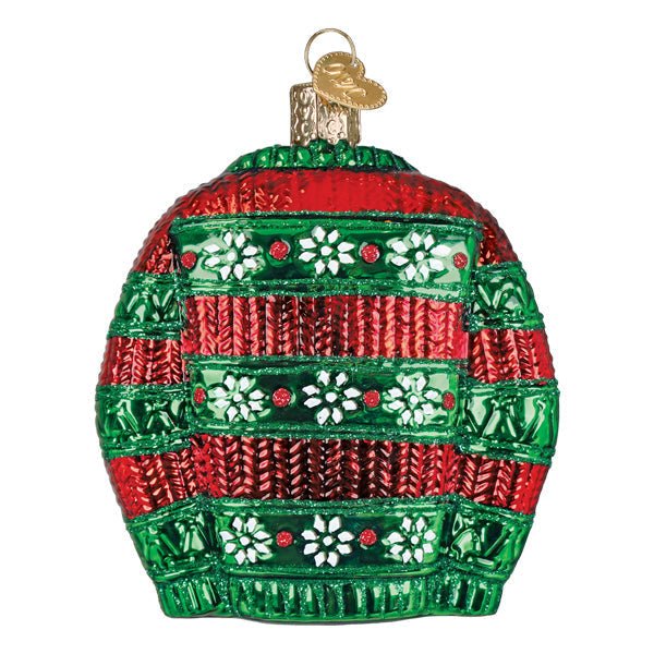 Yippee Ki Yay Sweater Ornament - Spandex PalaceOld World Christmas