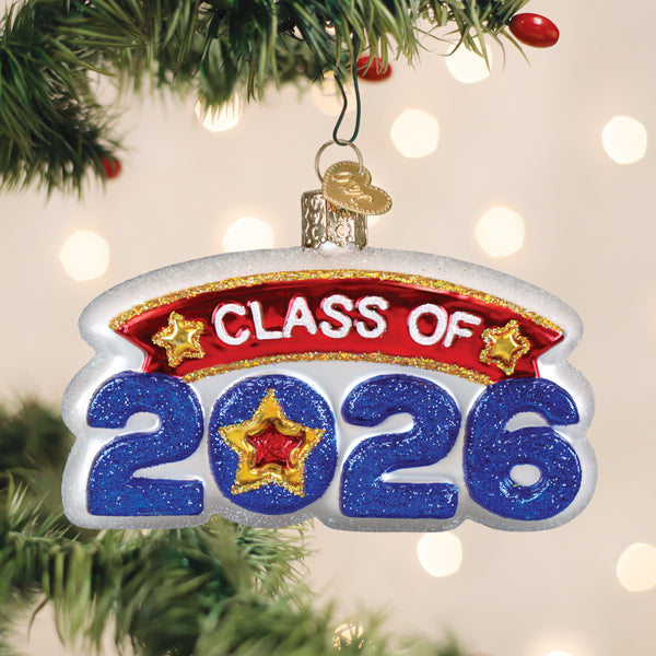 Class Of 2026 Ornament - Spandex PalaceOld World Christmas