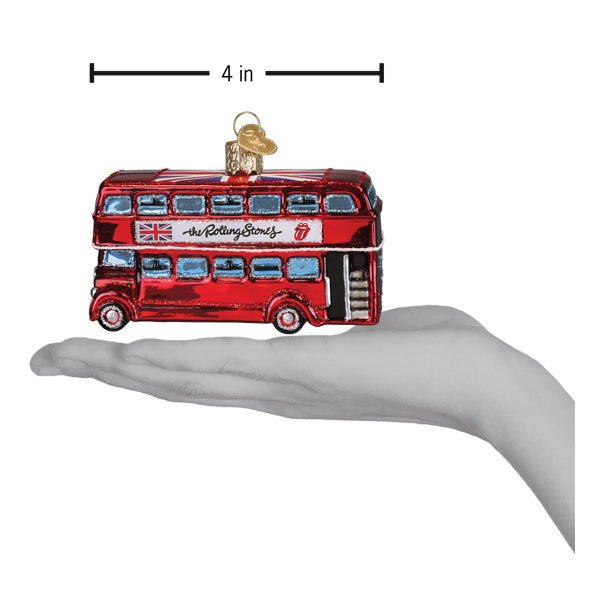 The Rolling Stones British Bus Ornament - Spandex PalaceOld World Christmas