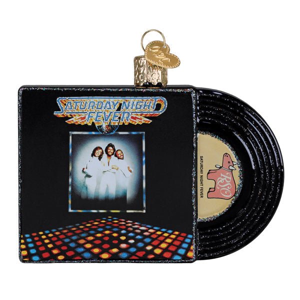 Saturday Night Fever Album Ornament - Spandex PalaceOld World Christmas
