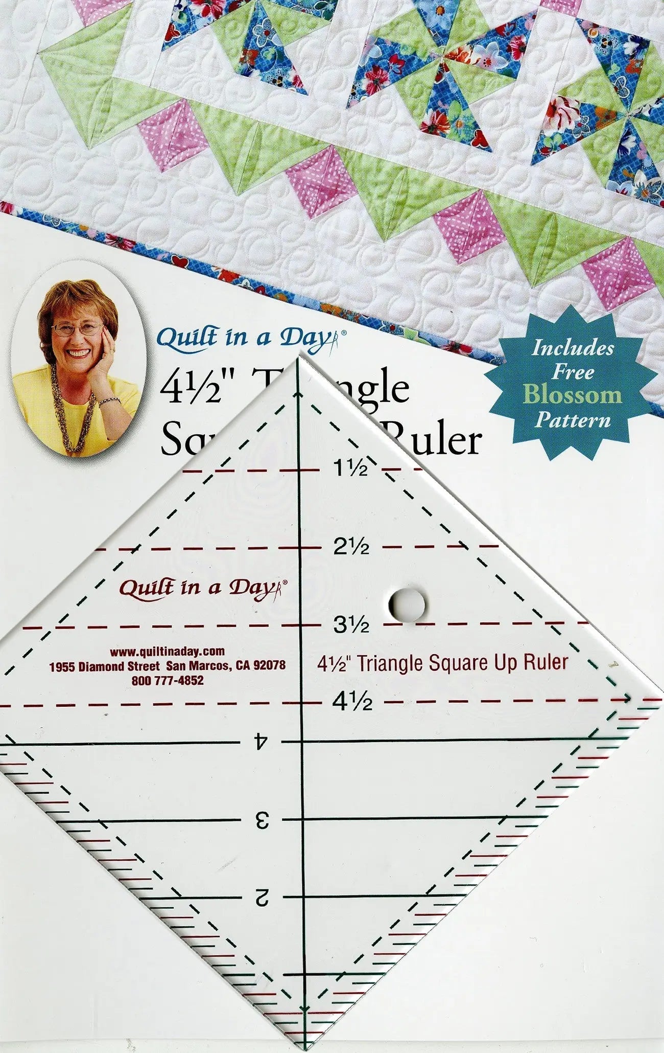 4-1/2in Triangle Square Up