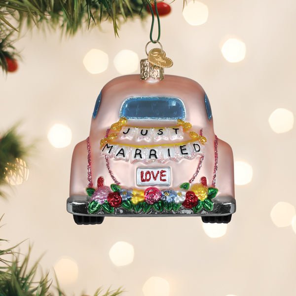 Just Married Magic Ornament - Spandex PalaceOld World Christmas