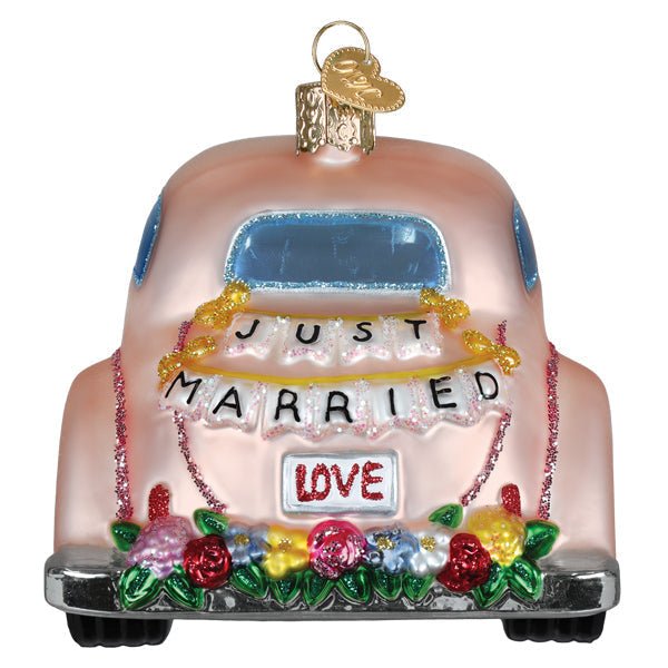 Just Married Magic Ornament - Spandex PalaceOld World Christmas