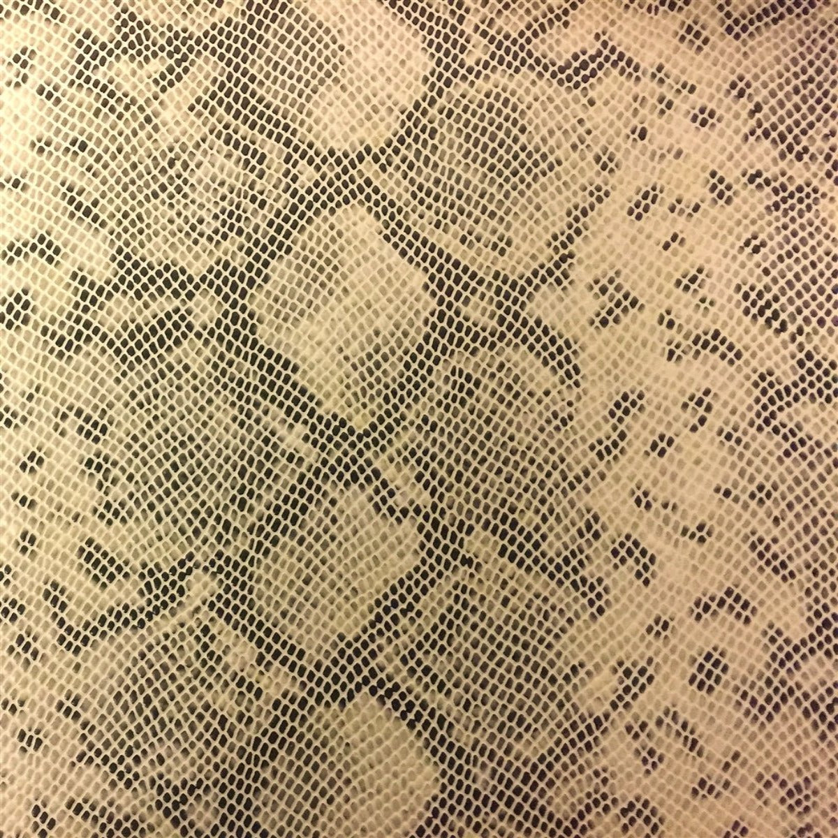 Matte Faux Python Snake Skin Vinyl Fabric