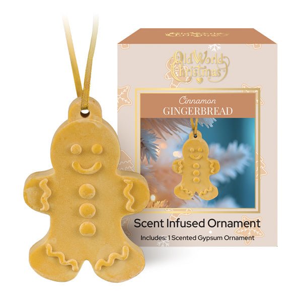 Cinnamon Gingerbread Scented Ornament - Spandex PalaceOld World Christmas