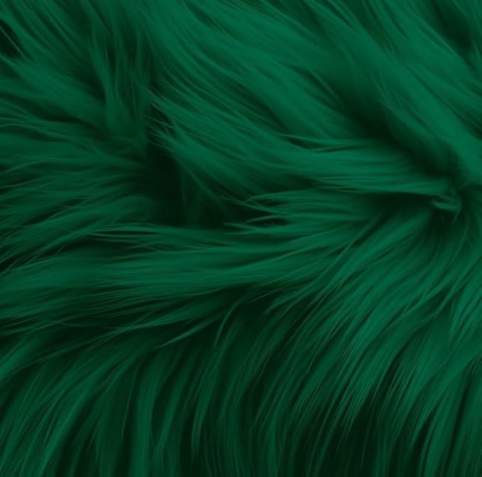 Shaggy Faux Fur Fabric Squares 10X10 Inch DIY Craft Fur Patches