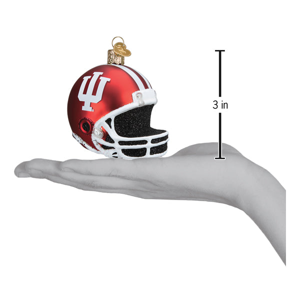 Indiana Football Helmet Ornament