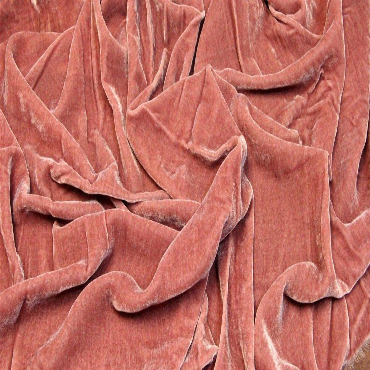 Silk Rayon Velvet Fabric