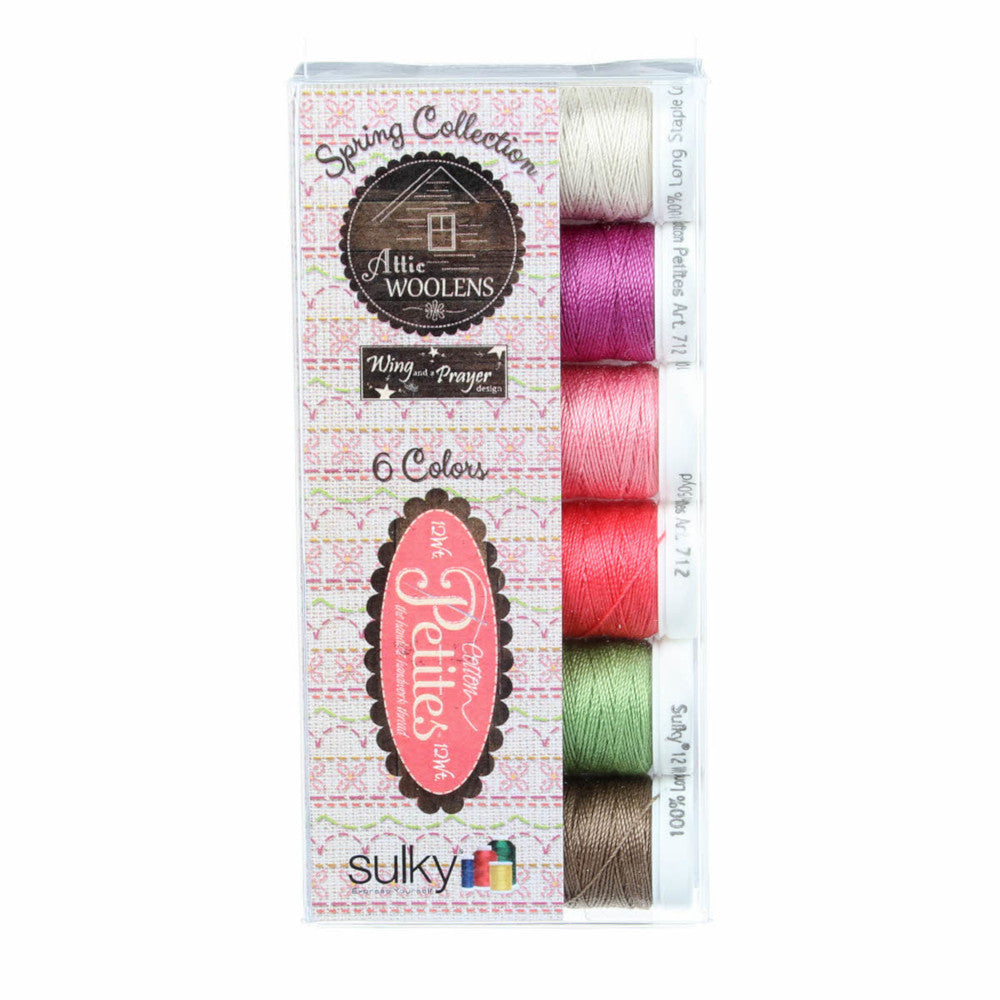 Sulky Petites, Spring Collection Thread Kit - 6 Spools