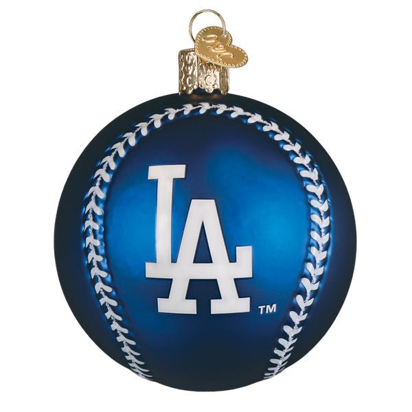 Dodgers Baseball Ornament - Spandex PalaceOld World Christmas