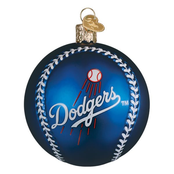 Dodgers Baseball Ornament - Spandex PalaceOld World Christmas