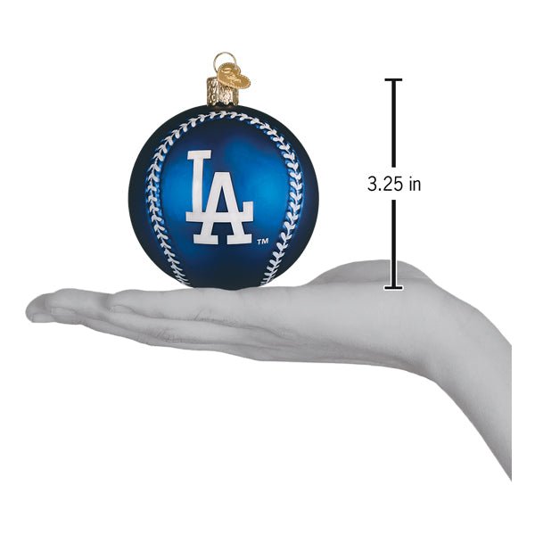 Dodgers Baseball Ornament - Spandex PalaceOld World Christmas