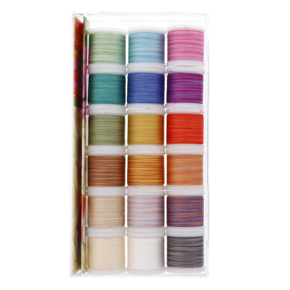 Madeira Cotona 18 Spool Thread Pack - Variegated