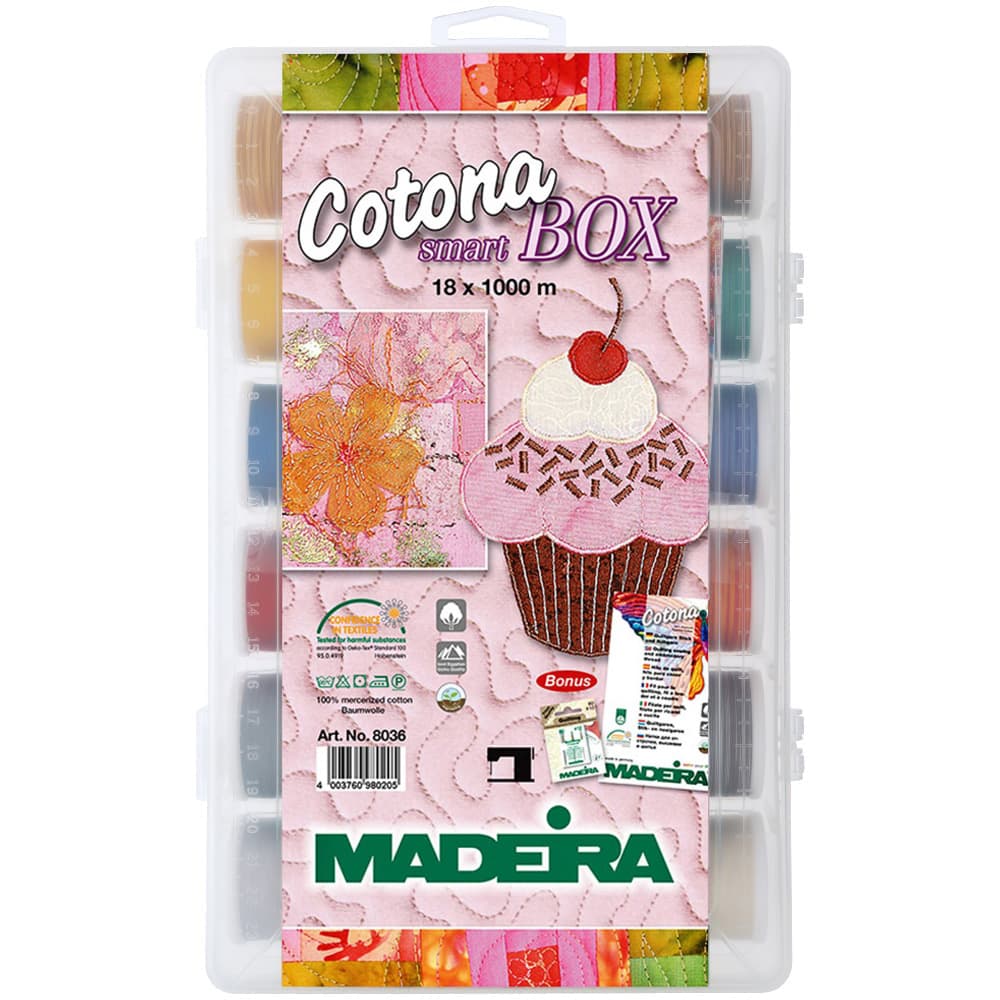 Madeira Cotona 18 Spool Smartbox