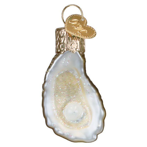 Mini Oyster With Pearl Ornament - Spandex PalaceOld World Christmas