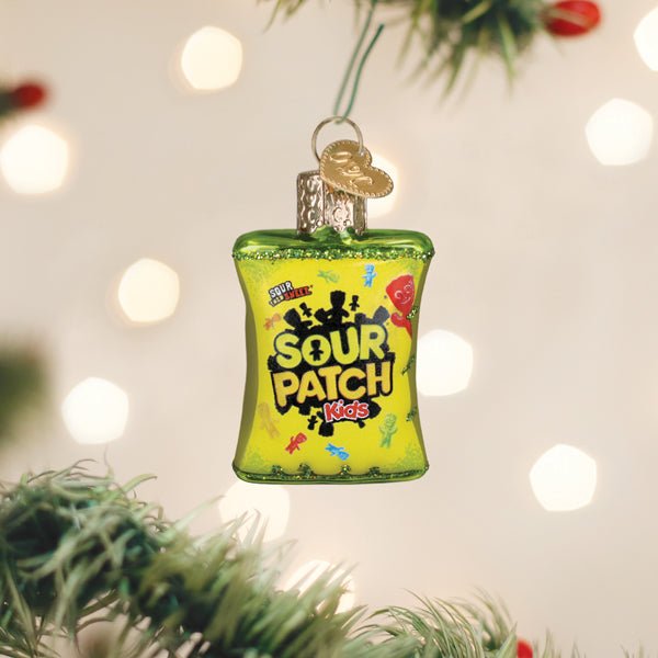 Mini Sour Patch Kids Package Ornament - Spandex PalaceOld World Christmas
