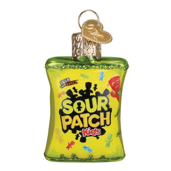 Mini Sour Patch Kids Package Ornament - Spandex PalaceOld World Christmas