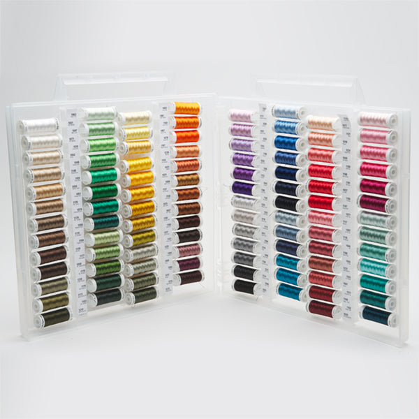 Sulky, Slimline Case with Embroiderer's Dream Thread Collection - 104 Spools