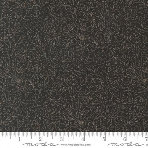 Posh Onyx Noir Cotton 44"/45" Fabric Per Yard