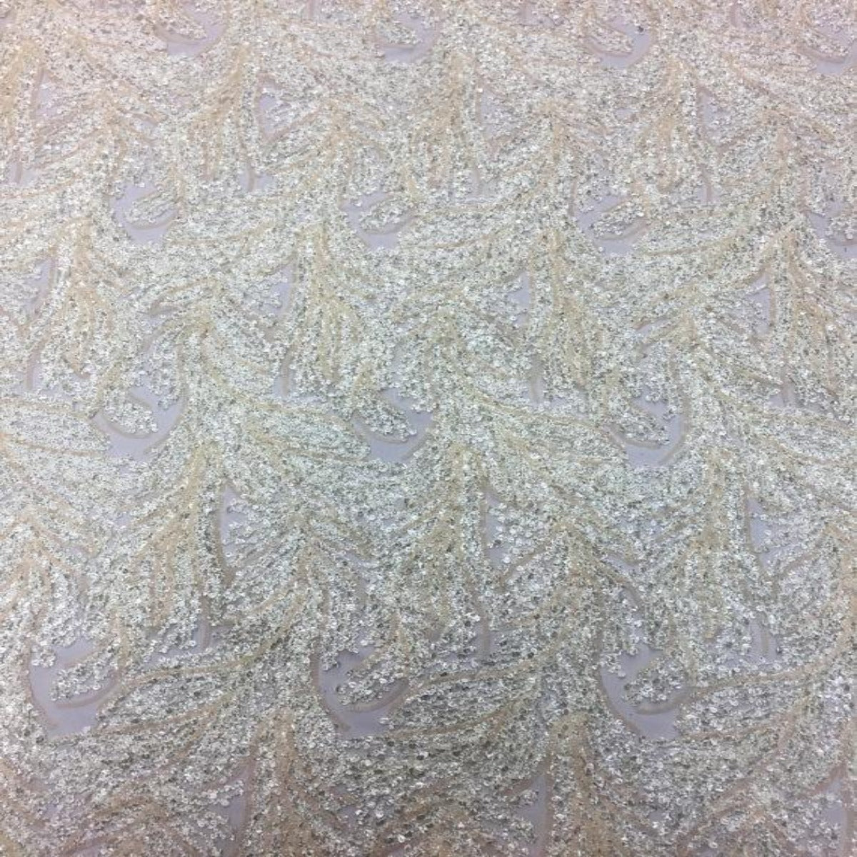 Cozy Pop Thread Floral Sequins Fabric