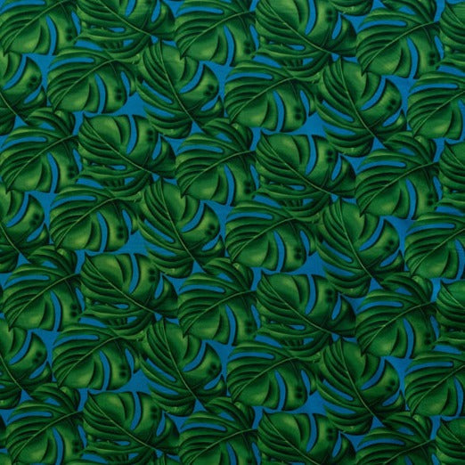 monstera fabric All Over Monstera Leaf Polyester Fabric