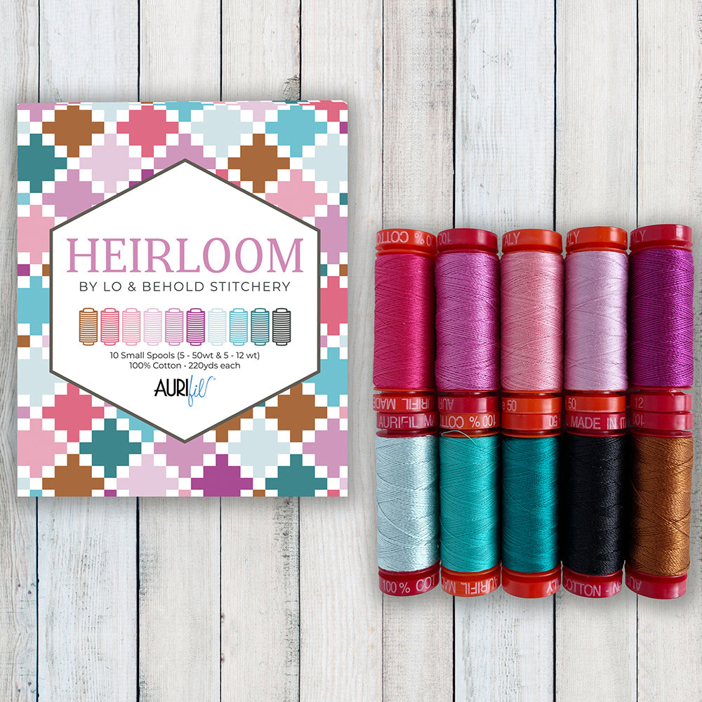 Aurifil Heirloom 10 Spool Thread Collection