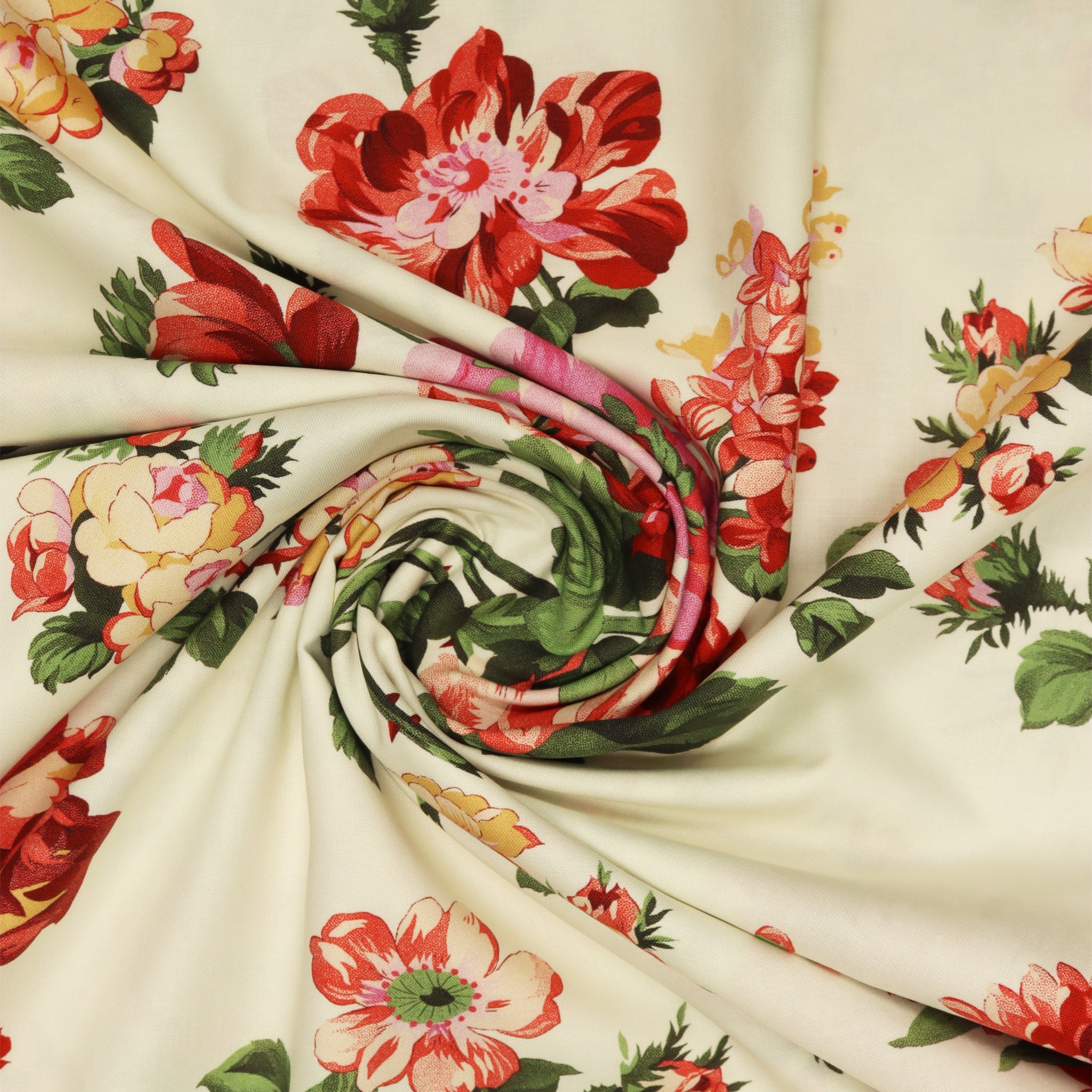 Promise Me 108" Quilt Backing - Rose Garden Cream