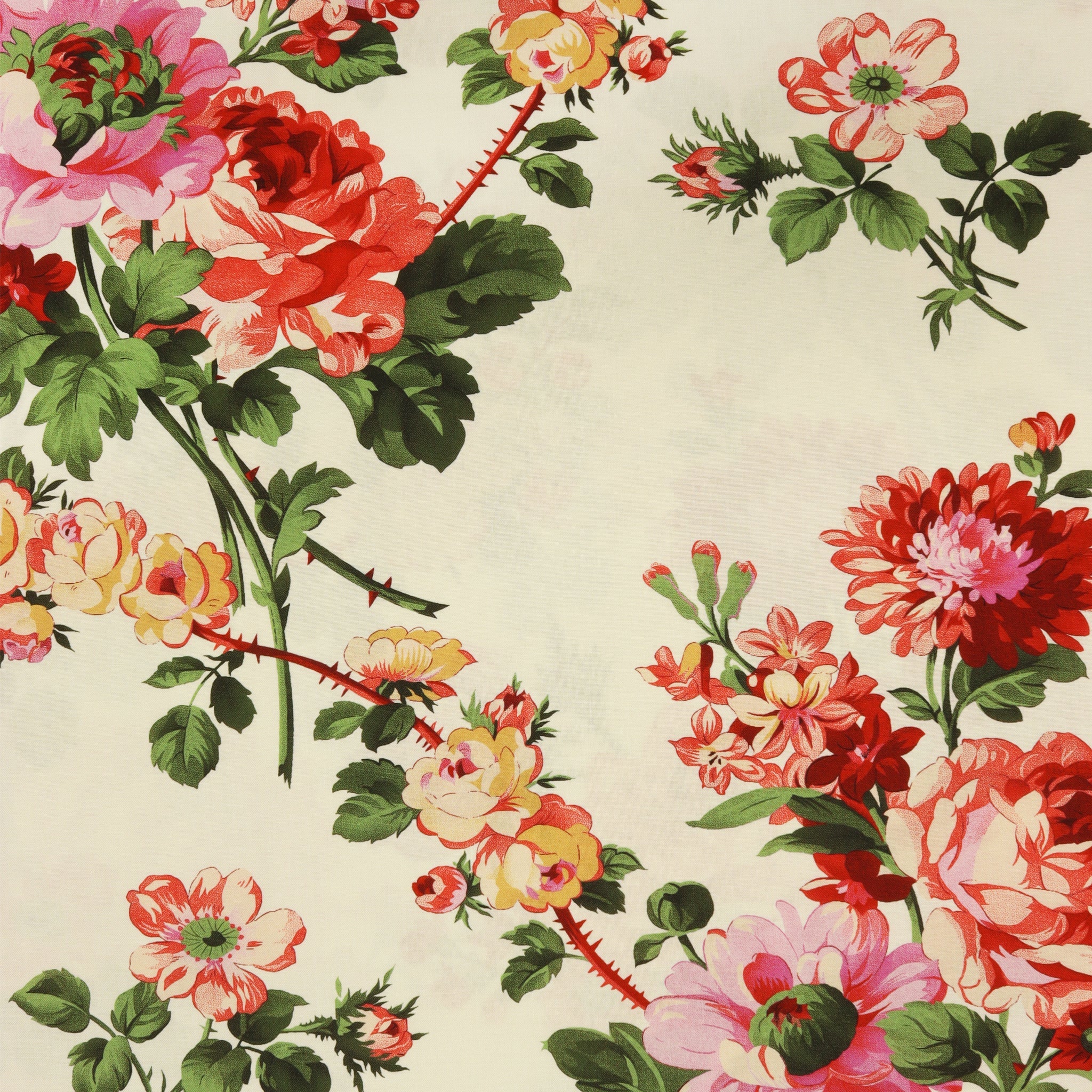 Promise Me 108" Quilt Backing - Rose Garden Cream