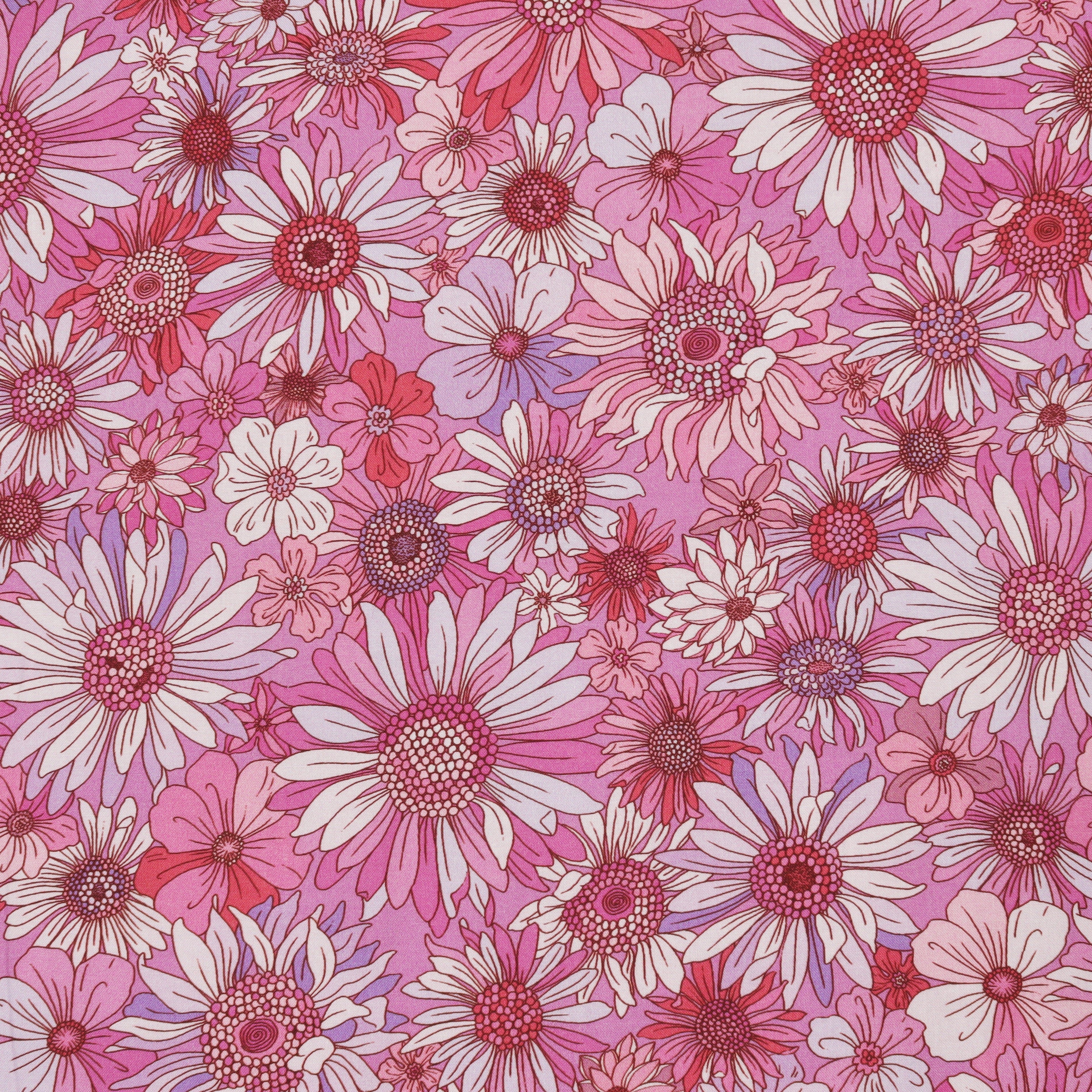 Sleepovers 108" Wide Quilt Backing - Best Friends Rose