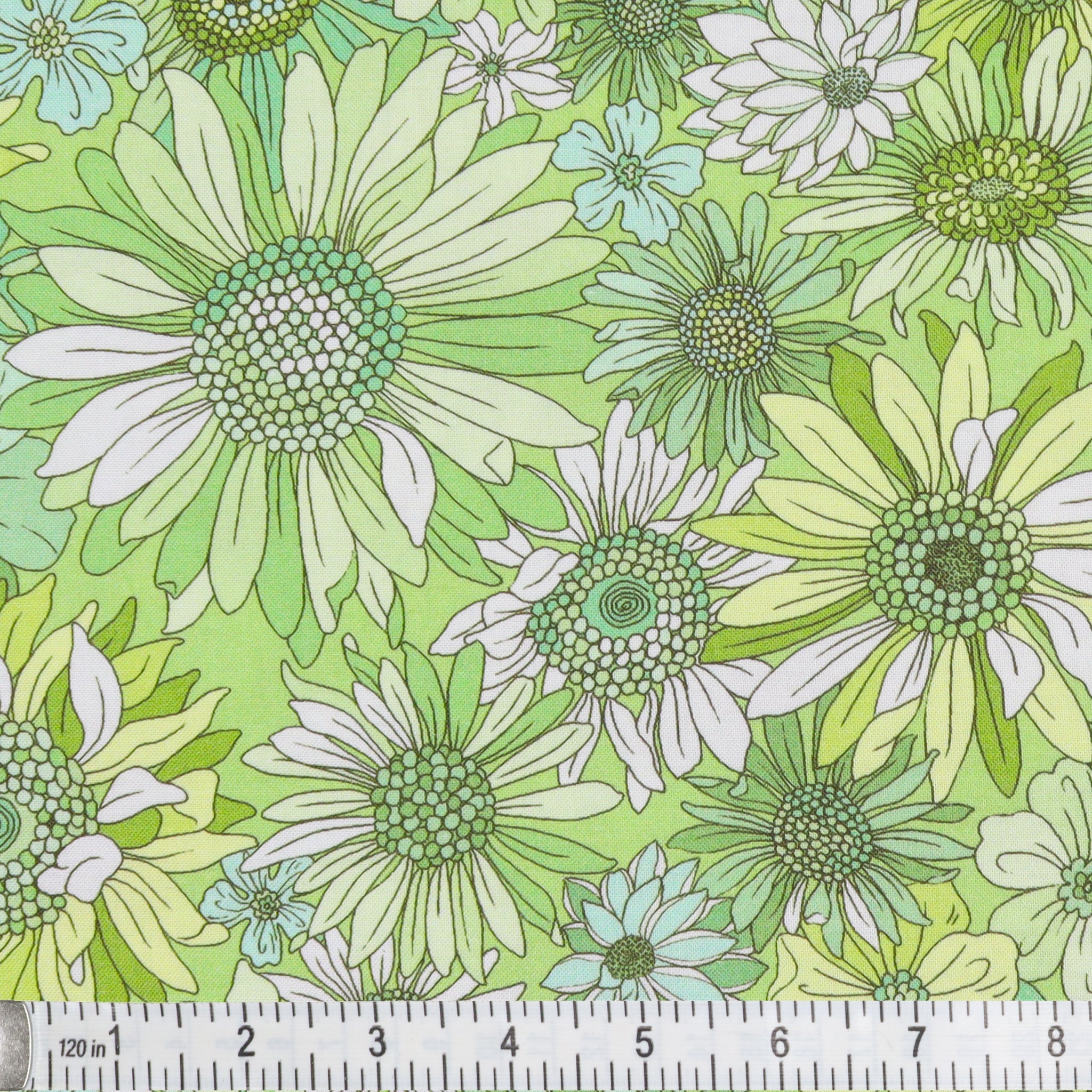 Sleepovers 108" Wide Quilt Backing - Best Friends Green