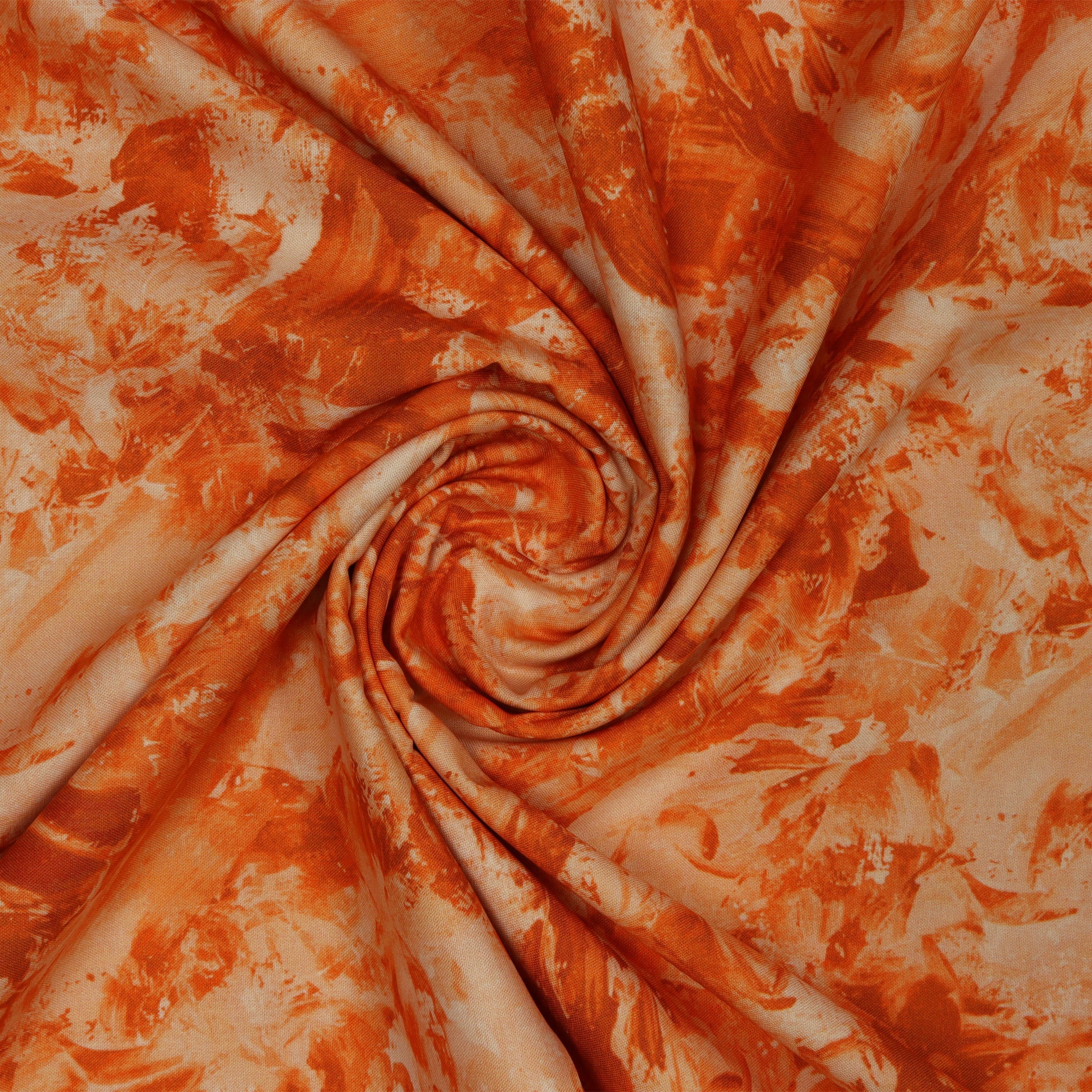 Paint Splash 108" Quilt Backing - Orange