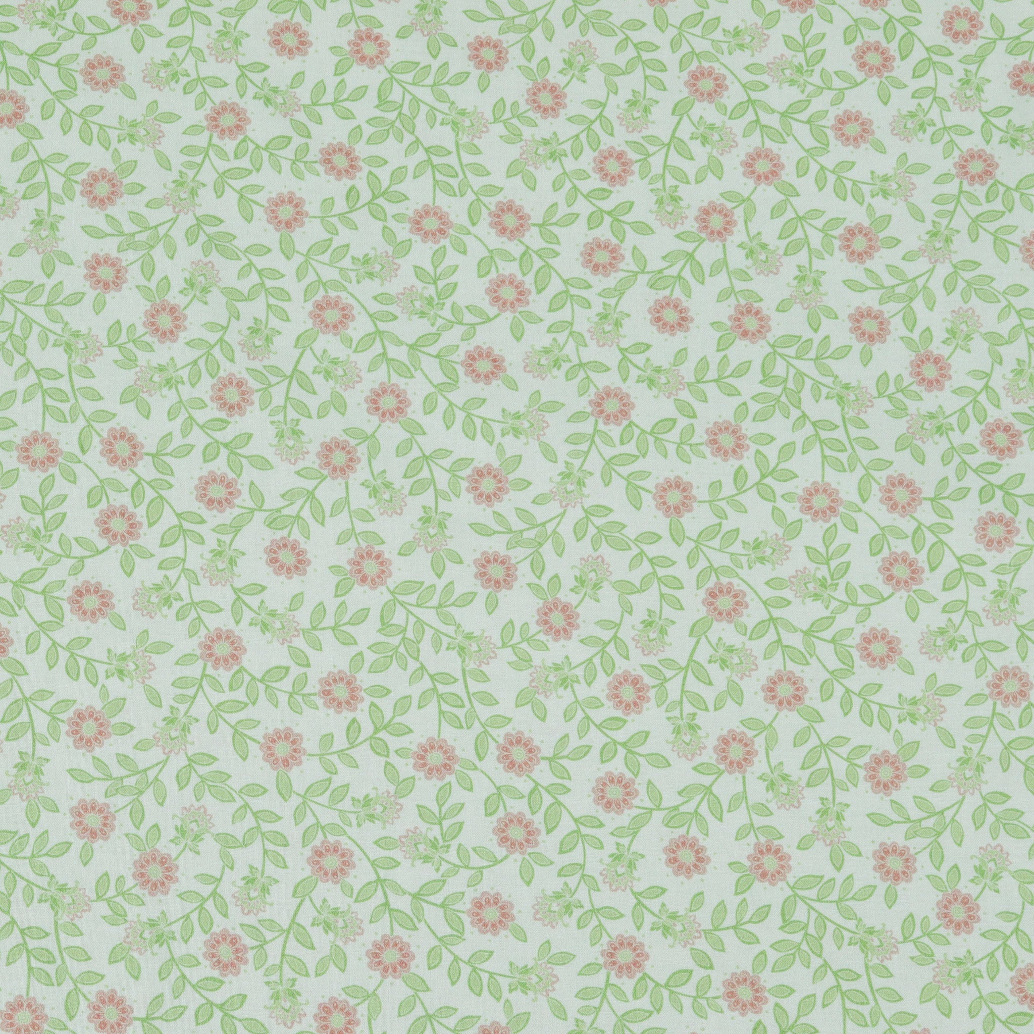 Backings & Basics 108" Wide Quilt Backing Fabric Collection - Field Floral Green/Pink